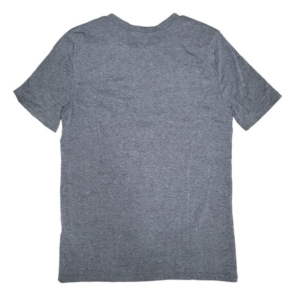 Yexipo Good Vibes Graphic Tee Grey super soft size small - Picture 3 of 6